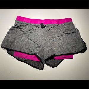Nike 2 in 1 Compression Running Shorts